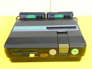 (RS-16) SHARP シャープ TWIN FAMICOM ツインファミコン AN-505-BK ゲーム機器 ※動作未確認＠80(9)