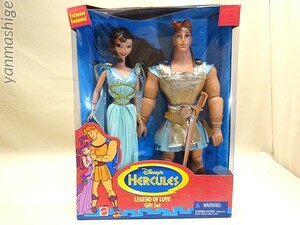 新品97年製 ディズニー・ヘラクレス ヘラクレス＆メガラ 2パック MATTEL Disney HERACLES LEGEND OF LOVE Gift Set