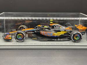 【VUSE仕様】1/43 スパーク マクラーレンMCL60 5th アブダビGP 2023 #4 L.ノリス 