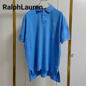 RalphLauren/ラルフローレン/M/パステルブルー/ポロシャツ
