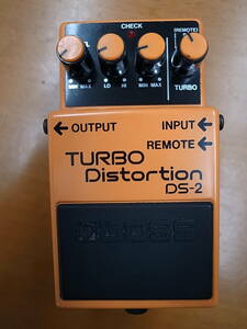 1989年日本製BOSS DS-2 Turbo Distortionターボ・ディストーション・ボス・ローランドRoland歪み系Made in Japan