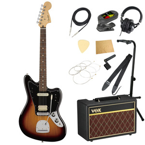 エレキギター 入門セット フェンダー ジャガー Player Jaguar PF 3TS VOXアンプ付き 11点セット Fender ギター 初心者セット
