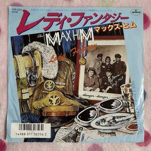 【国内盤 7inch】即決 中古 MAX HIM マックス ヒム LADY FANTASY レディファンタジー NO ESCAPE 7インチ レコード EP 7PP224 Italo Disco