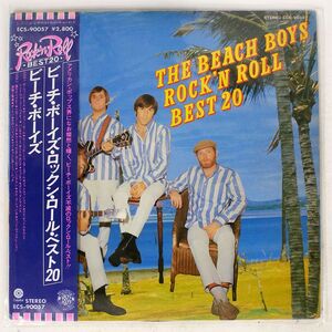 帯付き BEACH BOYS/ROCK’N ROLL BEST 20/CAPITOL ECS90057 LP
