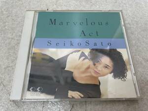 【C-11-3058】　　Marvelous Act Siko Sato CD 視聴確認済