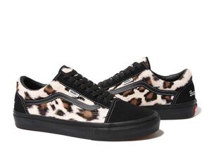 Supreme Vans Leopard Old Skool "Black" 27cm SUP-VANS-23FW-OS