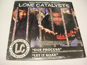 ●HIP HOP RAP 12inch●LONE CATALYSTS / DUE PROCESS