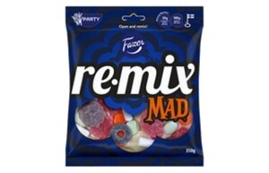 Fazer Remix ファッツェル リミックス マッド グミ 1 袋 x 350g フィンランドのグミです