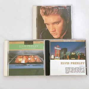 洋楽ＣＤ　エルヴィス・プレスリー（ELVIS PRESLEY)　ＣＤまとめて３枚セット /　ベスト　アルバム　ハートブレイクホテル　　