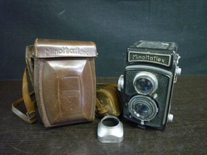 CHA-27636-45 ジャンク品 Minoltaflex ミノルタ CHIYOKO ROKKOR 1:3.5 f=75mm 二眼レフカメラ