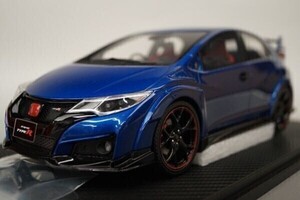 【ワンモデル・onemodel】 1/18 ホンダ シビック FK2 Brilliant Sport BlueMetallic [19C03-03]★未開封新品！