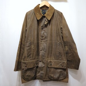 98年製 バブアー Barbourムーアランド MOORLAND メンズ C42 オイルドジャケット イングランド 英国製 ブラウン ヴィンテージ ビンテージ