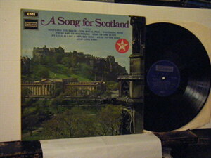 ▲LP V.A.(PETER MALLAN、BILL McCUE他) / A SONG FOR SCOTLAND ア・ソング・フォー・スコットランド UK盤 EMI STAL 5004 ◇r3921