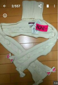 新品☆RONI☆ターバンつき2WAYリボンつきマフラー☆M☆定価7245円☆