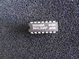 Toshiba製　74HC30AP (8-Input NAND Gate) 1個