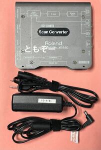 Roland VC1SC 中古　動作確認済　スキャンコンバーター　ローランド VC-1-SCビデオコンバーター スリ傷あり