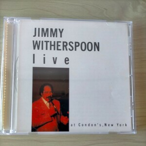 ＪＩＭＭＹ ＷＩＴＨＥＲＳＰＯＯＮ 『live』中古盤CD LIVE SOUL VOCAL