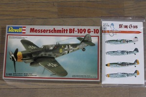 ◎送料無料！イーグルカルデカール付き レベル 1/48 メッサーシュミットBf109G-10 # 4325