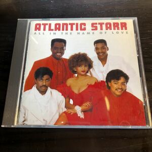 アトランティック　スター/ATLANTIC STARR/ALL IN THE NAME OF LOVE/帯なし国内盤/送料全国一律180円