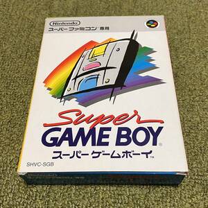 SFC スーパーゲームボーイ 箱説あり 中古品