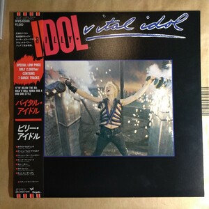 Billy Idol「vital Idol」邦LPレコード 1985年 帯付き★★ビリーアイドル hard punk rock Generation x