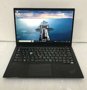 ●[B級品][Windows11] 8世代i5 高速SSD 14型 ThinkPad X1 Carbon (2018モデル) (Core i5-8250U 1.6GHz/8GB/SSD 256GB/Wi-Fi/Webカメラ)