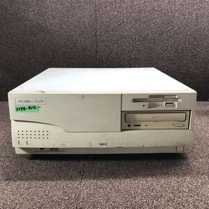 DT98-416 激安 PC98 デスクトップ NEC PC-9821 Xa16/W30 HDD欠品 通電確認済み ジャンク