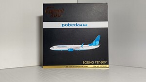 1/200 Gemini200 / Pobeda Airlines ポベーダ航空 BOEING 737-800 旅客機