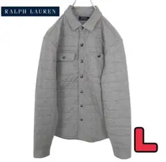 POLO RALPH LAUREN◆シャツジャケット 中綿 ブルゾン