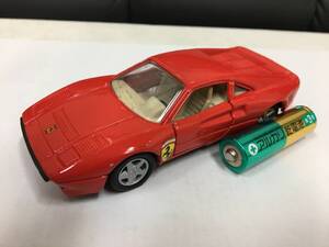 マイスト/Maisto 製「1/36スケール フェラーリ288GTO 」ダイキャスト製（全長約11.5Cm）レッド　スーパーカー　（トミカ袋保管）