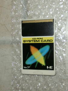 NEC Home Electronics CD-ROM SYSTEM CARD Ver.1.0 HE System