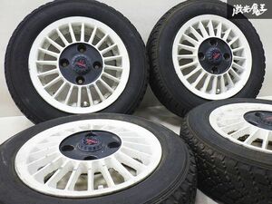 BRIDGESTONE ブリヂストン SPINTO 71 スピント 12インチ 4.5J +43 4穴 PCD110 タイヤ付 4本 旧車 ハイゼット アトレー ミラ オプティ