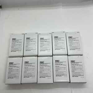 ◎(D383) 新品 TEC　ポータブルプリンタB-EP2DL用　純正バッテリー　B-EP802-BT-QM-R　10個 (a9)