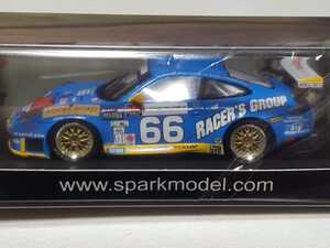 新品 1/43 スパーク SPARK Porsche 911 GT3 RS No.66 Winner 24h of Daytona 2003 J. Bergmeister - T. Bernhard - M. Schrom - K. Buckler