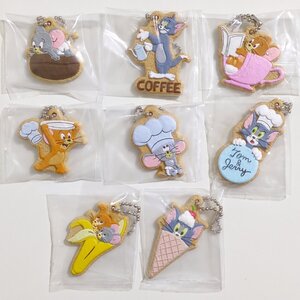 B04022☆送料198円～トムとジェリークッキーチャームコット 未開封 8種セット TOM and JERRY COOKIE CHARMCOT