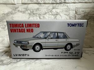 【美品！新品未開封！】1/64 LV-N137b トヨタ クレスタ スーパールーセント ツインカム24(パールシルエットトーニング) 86年式トミーテック