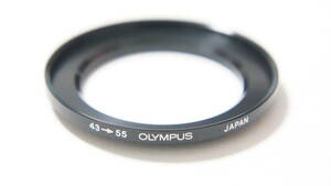 [43mm→55mm] OLYMPUS STEP UP RING ステップアップリング PENに [F5491]