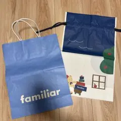 familiar ショッパー 袋　セット