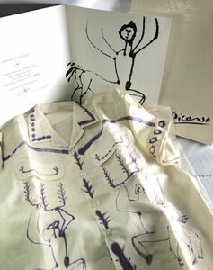 Pablo Picasso, Multiple Shirt, Designed by Picasso in 1955 パブロ ピカソ 開襟シャツ