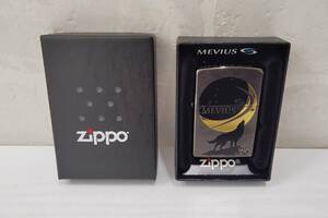 ZIPPO/ジッポー　MEVIUS/メビウス　干支　戌　オオカミ　ウルフ　K 16　火花OK　中古　現状品　●