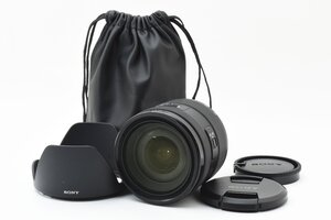 Sony DT 16-50mm F2.8 SSM SAL1650 Sony Minolta αマウント Aマウント [現状品] レンズフード ポーチ付き 大口径標準ズームレンズ