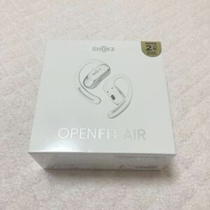 イヤホン ショックス SHOKZ Shokz 完全ワイヤレスイヤホン OpenFit Air オープンイヤー Bluetooth対応 ホワイト SKZ-EP-000026