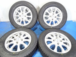 【NEXTA JS】165/65R13 13x4.00B +45 4穴 100 新品タイヤ中古ホイールセット 4本 スタッドレス【福島発 送料無料】FUK-D12896★