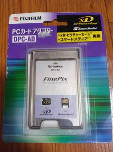 超旧型品　未開封品　リスク品　DPC-AD　PCカードアダプター FUJIFILM PCカードアダプター DPC-AD　バーコード番号　4902520241375