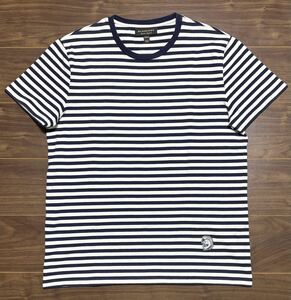 極美品　バーバリー　ロンドン　Burberry Tシャツ　厚手　ネイビー