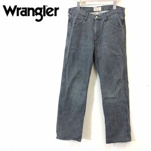 1S425-F-N◆ Wrangler ラングラー ブラックデニムパンツ ジーンズ ボトムス ◆ size32×32 コットン100 黒 古着 メンズ