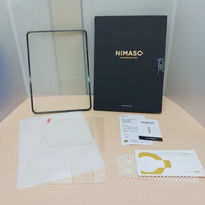 y112207k NIMASO ガラスフィルム iPad Pro 11 インチ 2024用 M4 フィルム 強化 ガラス 指紋防止 保護フイルム アイパッド プロ 11 