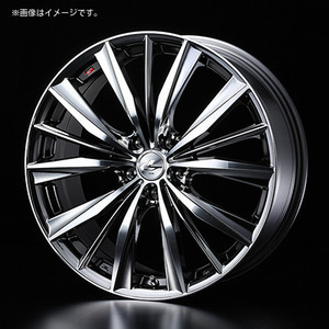 【個人宅発送可能】ウエッズ Weds 19X7.5J +53 5H PCD114.3 BMCMC ホイール 1本 LEONIS VX レオニス・ブイエックス (33284)