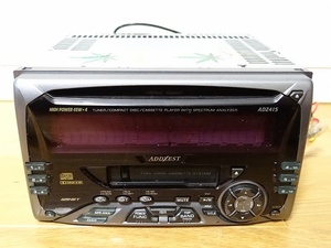 希少 ビンテージ アゼスト ADDZEST ADZ415 CD＆カセットコンポ カセットプレーヤー カーステレオ 旧車 当時物 動作未確認 現状 ジャンク
