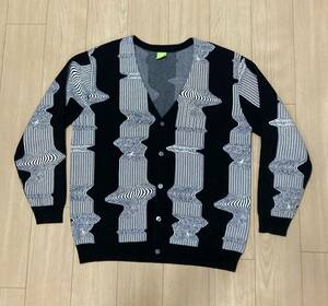 HUF ハフ 幾何学模様 アヴァロンカーディガン AVALON CARDIGAN 厚手 カーディガン/セーター ニット ジャケット